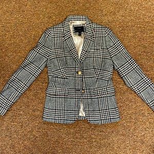 J. Crew Schoolboy Plaid Blazer 00
